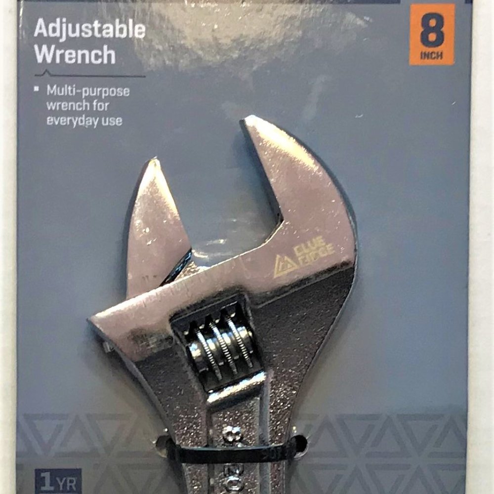 Blue Ridge 8" Adjustable Wrench Mechanics‎ Tool